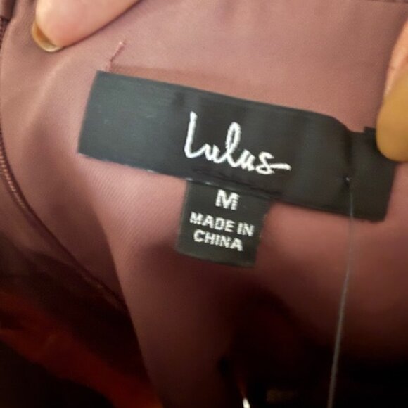 Lulus Reinette Mauve Purple Midi Dress - Size M - Picture 4 of 6